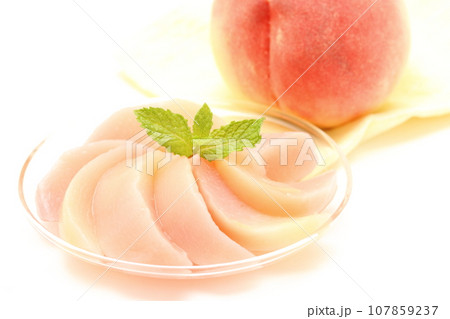 桃のコンポート 桃のコンポート 107859237