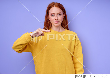 cheerful girl showing letter Hh with fingers cheerful girl showing letter Hh with fingers 107859582