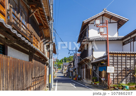 岩村城下町の町並み(岐阜県恵那市) 岩村城下町の町並み(岐阜県恵那市) 107860207