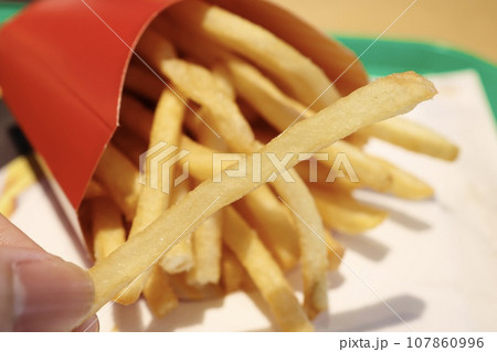 美味しそうなフライドポテト 美味しそうなフライドポテト 107860996