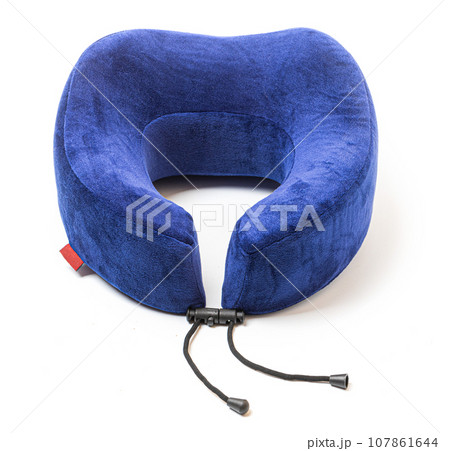 blue neck pillows 107861644