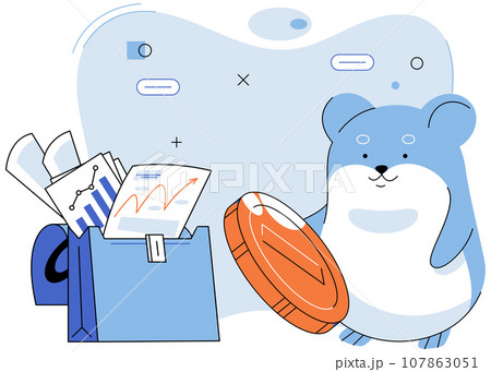 Trading hamster, user who does not understand economics and finance, dreams of getting rich on cryptocurrency, novice traders who make wrong decisions due to emotions or panic. Inexperienced investor Trading hamster, user who does not understand economics and finance, dreams of getting rich on cryptocurrency, novice traders who make wrong decisions due to emotions or panic. Inexperienced investor 107863051