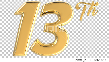 Number 3D Renderのイラスト素材 [107864833] - PIXTA