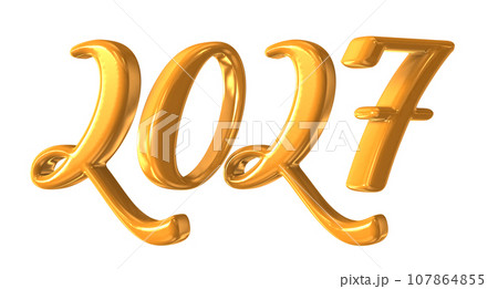 Number 3D Render 107864855