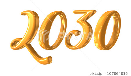 Number 3D Render 107864856