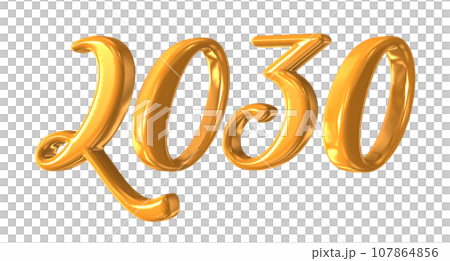 Number 3D Render 107864856
