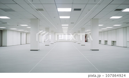 会議室 オフィス 家具無 背景素材 会議室 オフィス 家具無 背景素材 107864924