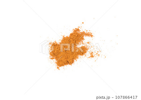 cinnamon powder 107866417