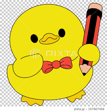 The illustration of a duck The illustration of a duck 107867488