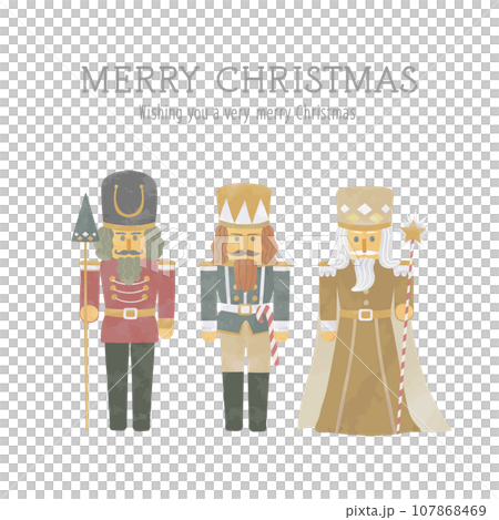 Christmas simple nutcracker 107868469