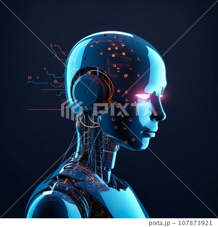 style chat bot robot ai app icon 107873921