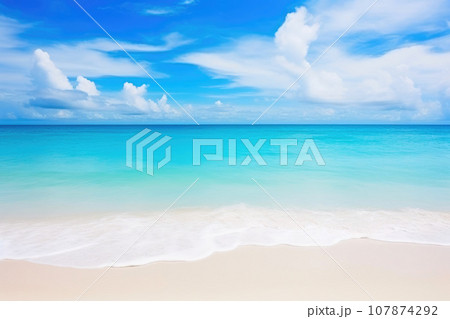 Tropical Bliss: Crystal Clear Waters and White Sand Tropical Bliss: Crystal Clear Waters and White Sand 107874292