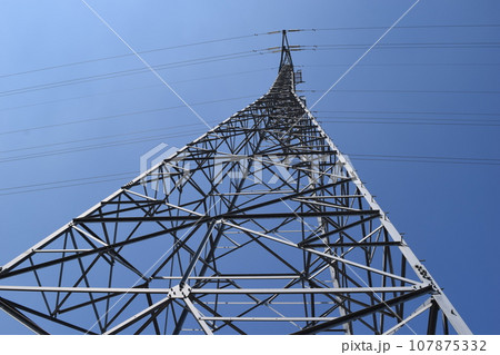 送電塔 高電圧交流 107875332