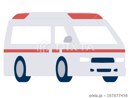 救急車のイラスト 107877456