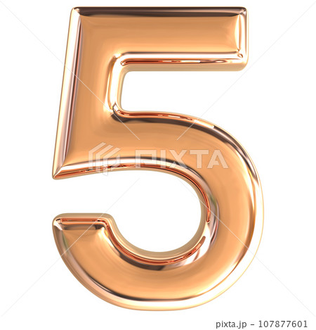 Number 3D Render 107877601