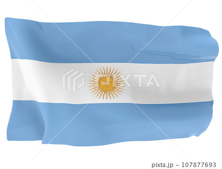 flag 3d render 107877693