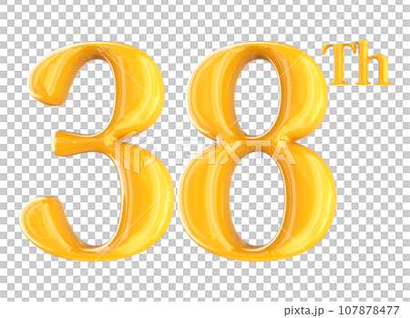 Number 3D Render 107878477