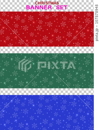 聖誕背景橫幅集 107878948