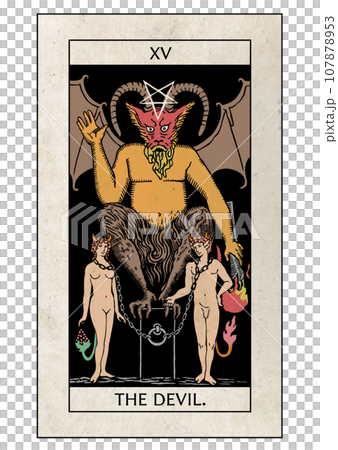 Rider Tarot 15 Major Arcana Devil 107878953