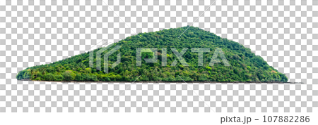 beautiful Island isolated 107882286