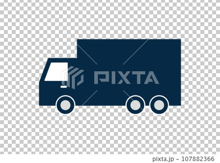 トラックのベクターイラストセット 107882366