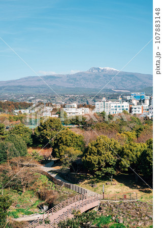 Hallasan Mountain and Geolmae Eco Park Olle trail in Jeju island, Korea Hallasan Mountain and Geolmae Eco Park Olle trail in Jeju island, Korea 107883148
