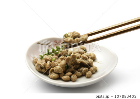 納豆 和食といえば納豆ご飯（ 日本食 日本料理 納豆菌 ）栄養満点の大豆を使った日本の伝統料理 なっ 107883405