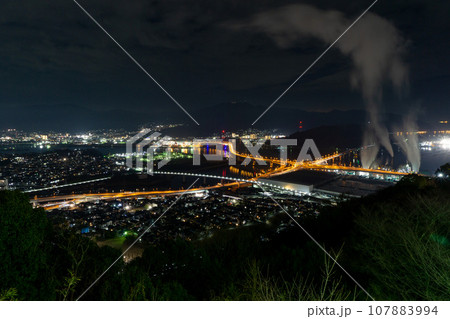 黄金山から見た夜景 107883994