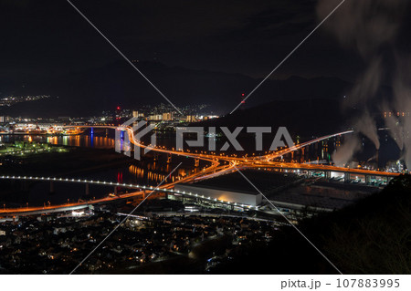 黄金山から見た夜景 107883995
