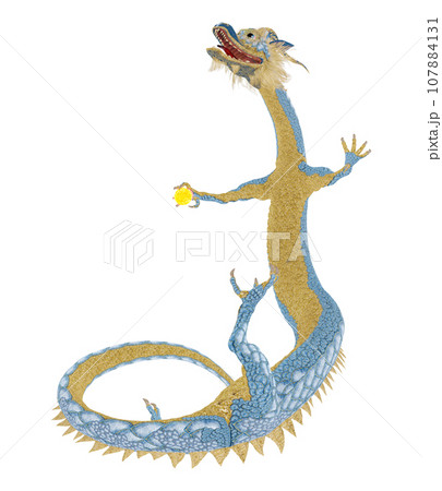 リアルな龍のイラスト 107884131