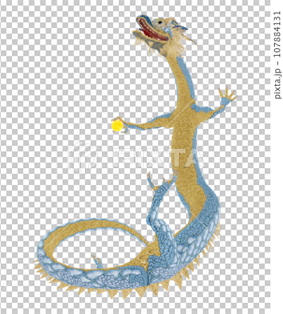 リアルな龍のイラスト 107884131