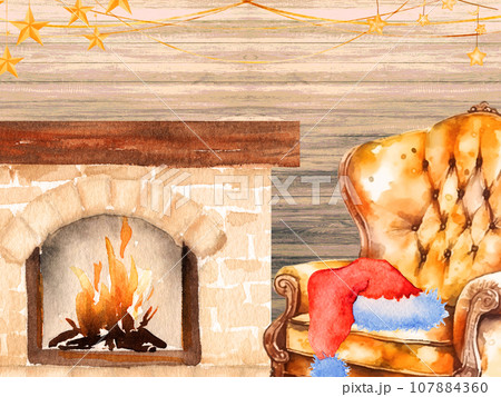 クリスマスのイメージ背景3-1~バリエーションございます~ 長方形 クリスマスのイメージ背景3-1~バリエーションございます~ 長方形 107884360