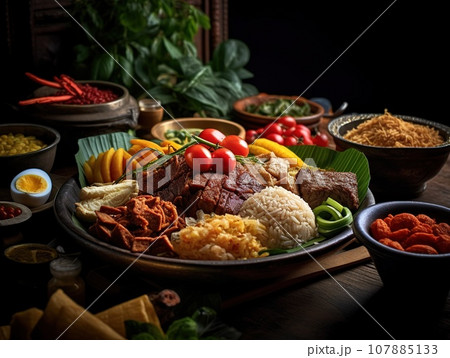 Very delicious and appetizing foods 107885133