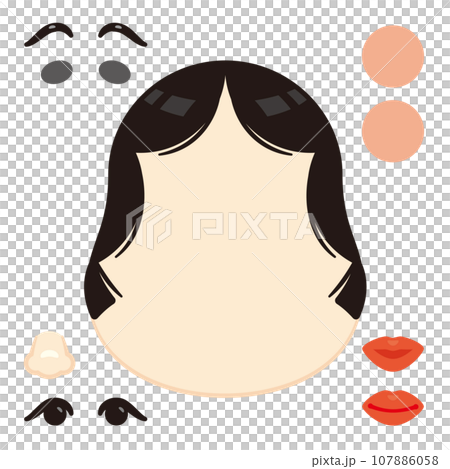 Fukuwarai Okame Set Fukuwarai Okame Set 107886058