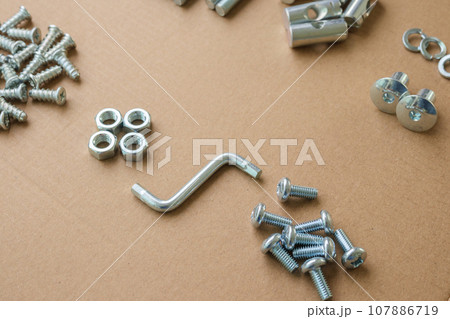 Assembly furniture tool kit with screw dowel wrench and bolt Assembly furniture tool kit with screw dowel wrench and bolt 107886719
