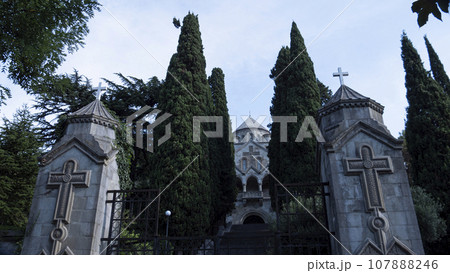 Armenian temple in Yalta Armenian temple in Yalta 107888246