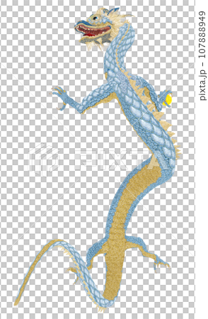 リアルな龍のイラスト 107888949