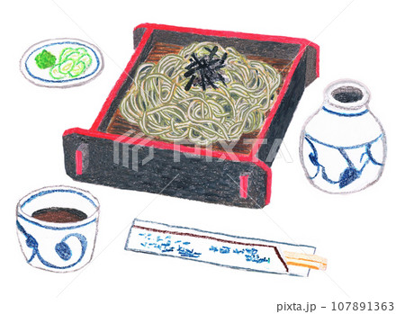 ざるそば 107891363