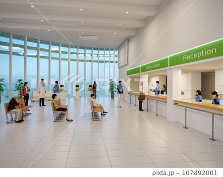 病院受付 病院受付 107892001
