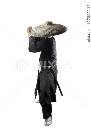 Samurai warrior holding the sword Samurai warrior holding the sword 107892112