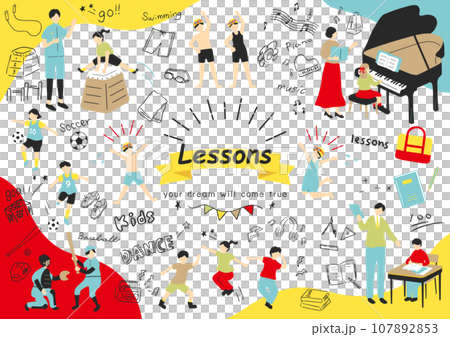 孩子們享受課程 107892853