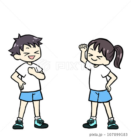 スポーツ好きな子ども 107899183