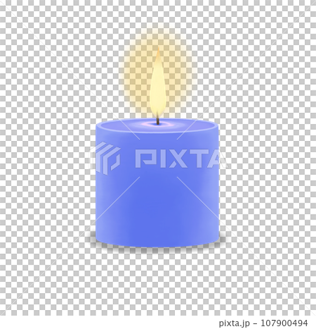 リアルなキャンドルのイラスト 107900494