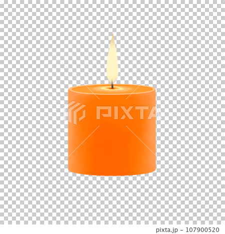 リアルなキャンドルのイラスト 107900520
