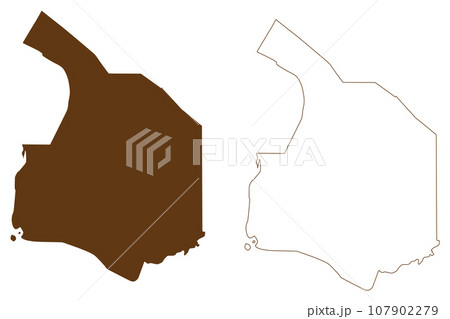 City of Palmerston (Commonwealth of Australia, Northern Territory, NT) map vector illustration, scribble sketch map City of Palmerston (Commonwealth of Australia, Northern Territory, NT) map vector illustration, scribble sketch map 107902279