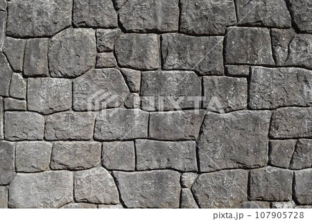 石垣 テクスチャ 107905728