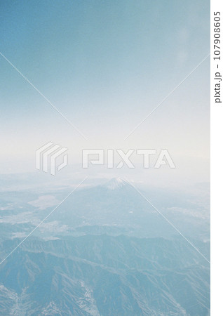 淡い富士山 淡い富士山 107908605