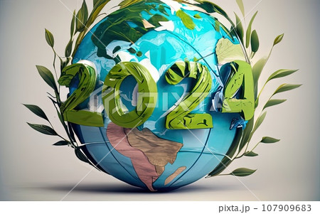 2024 green earth theme 107909683