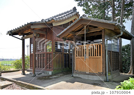 稲荷屋敷　八幡宮併稲荷社　群馬県邑楽郡明和町南大島 107910004