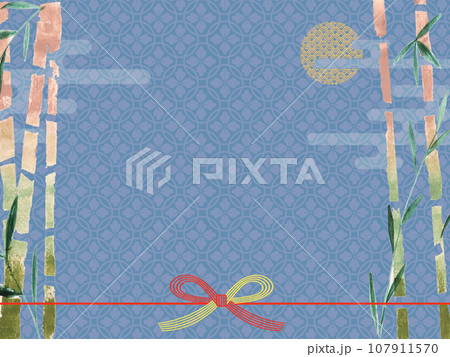 お正月のイメージ背景1-1~バリエーションございます~　長方形 107911570